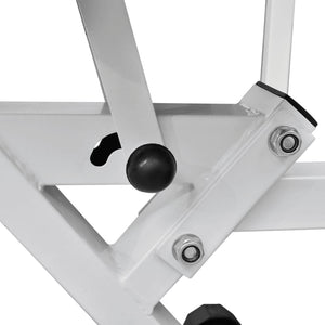 Adjustable Home Strength Bench with Barbell & Dumbbell Weight Set