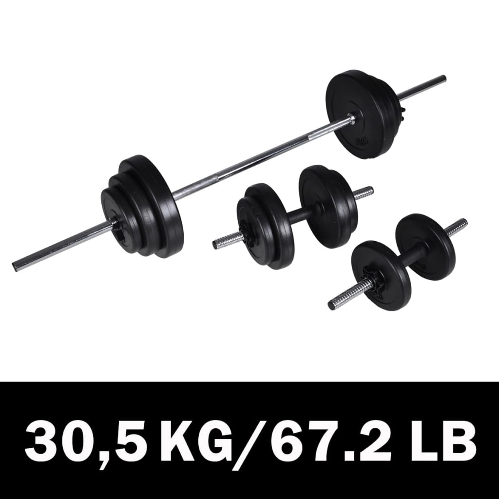 Barbell And Dumbbell Set