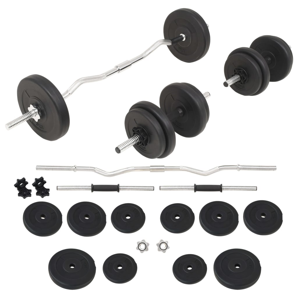 Barbell And Dumbbell Set