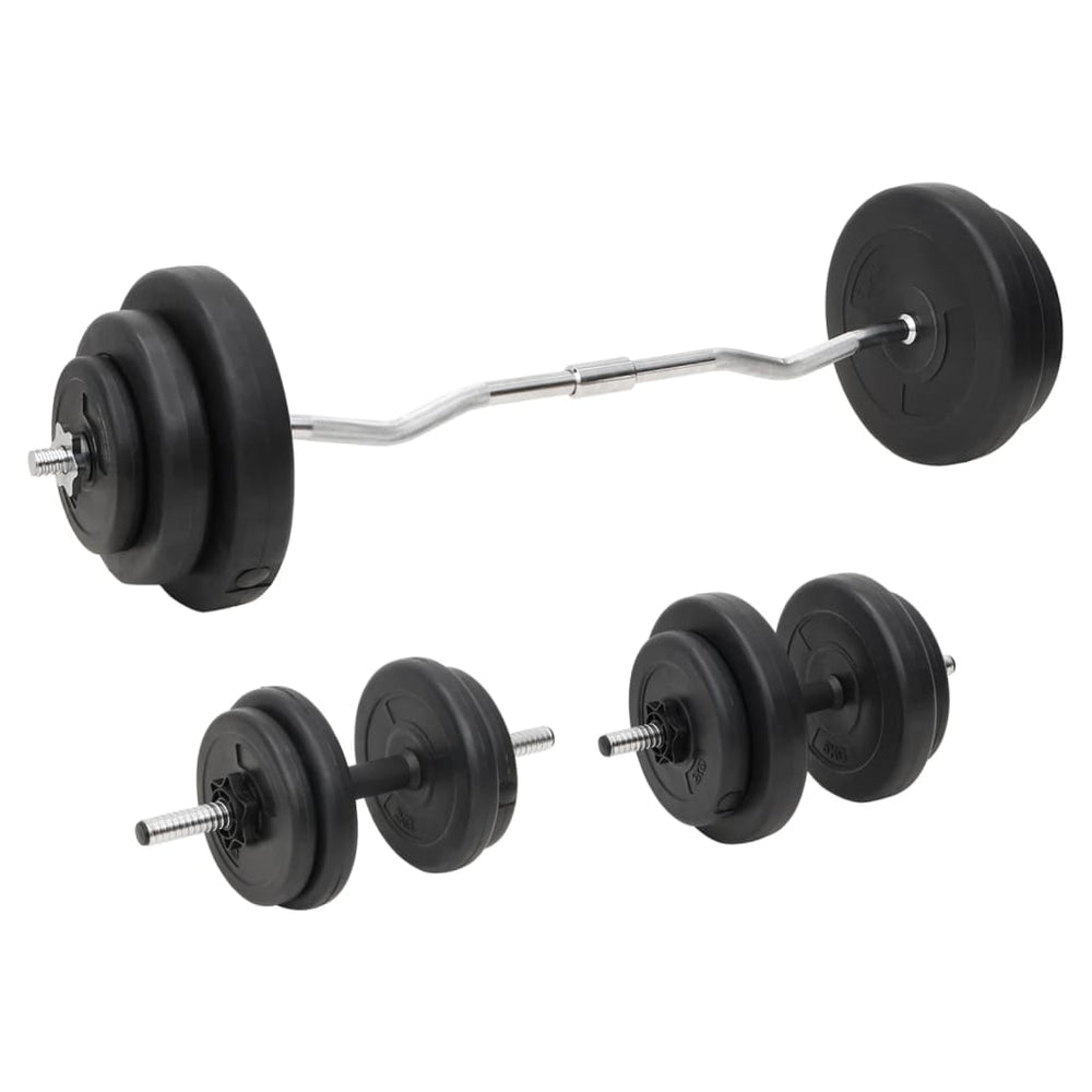 Adjustable Barbell and Dumbbell Weight Set