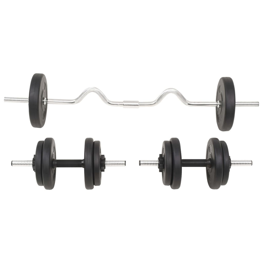 Adjustable Barbell and Dumbbell Weight Set