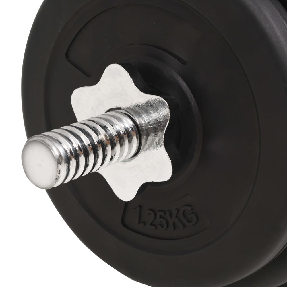 Adjustable Barbell and Dumbbell Weight Set