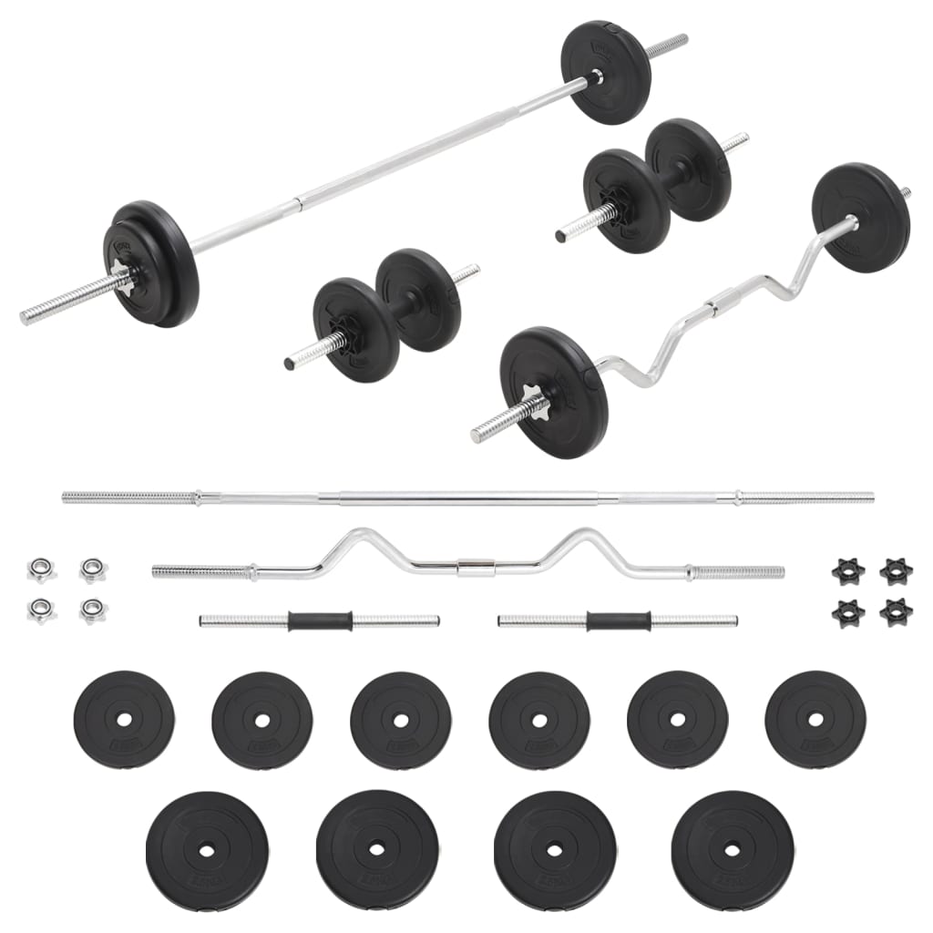 Barbell And Dumbbell Set