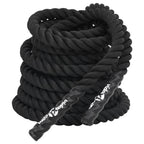 Battle Rope Black 9 Kg Polyester
