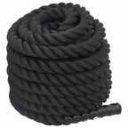 Battle Rope Black 9 Kg Polyester