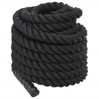 Battle Rope Black 9 Kg Polyester