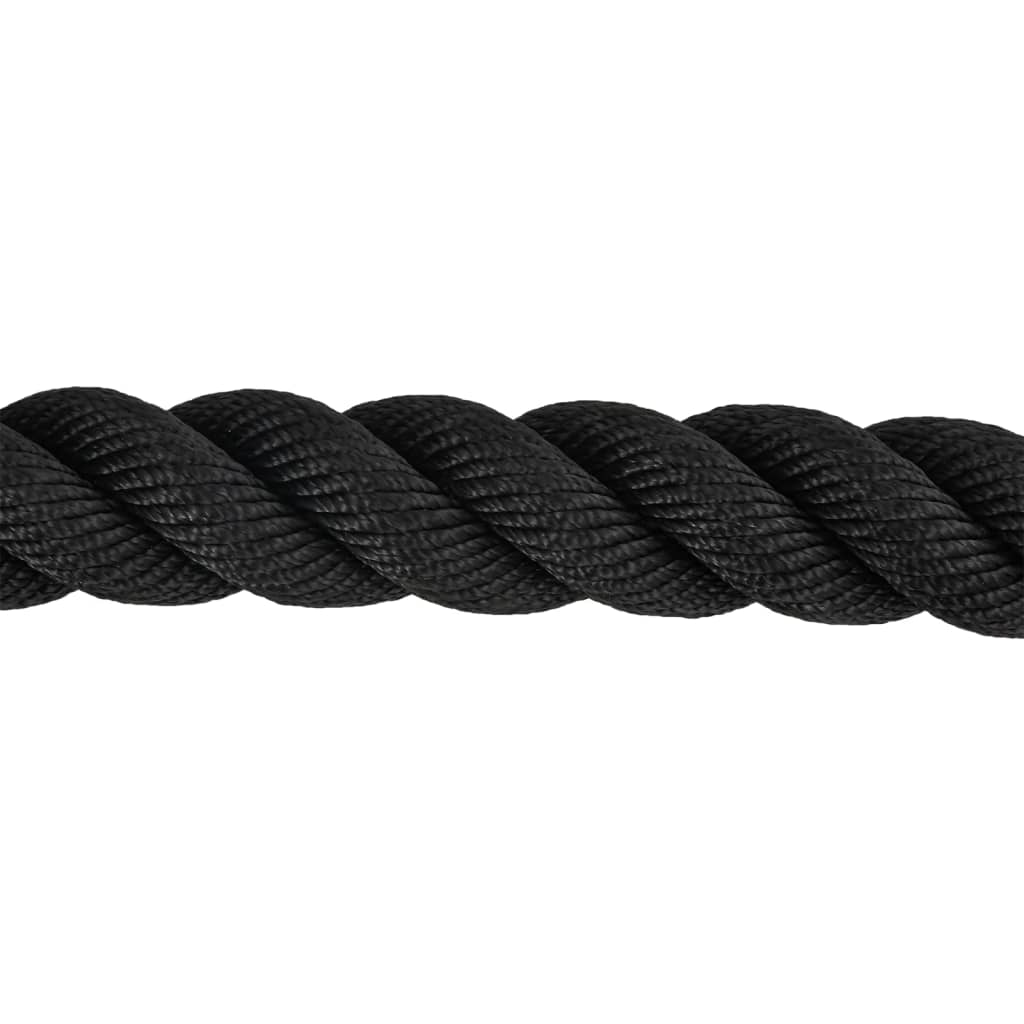 Battle Rope Black 9 Kg Polyester