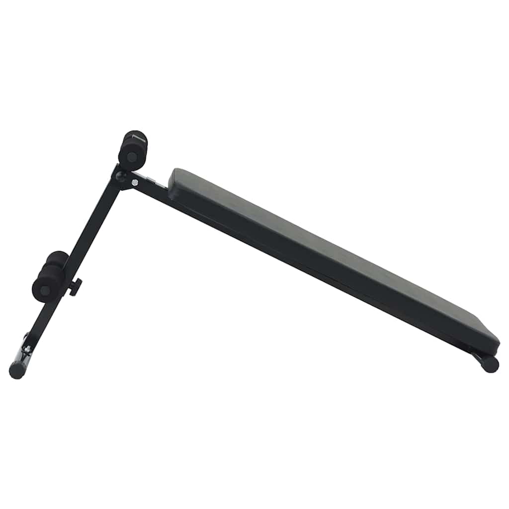 Black adjustable stand on a white background