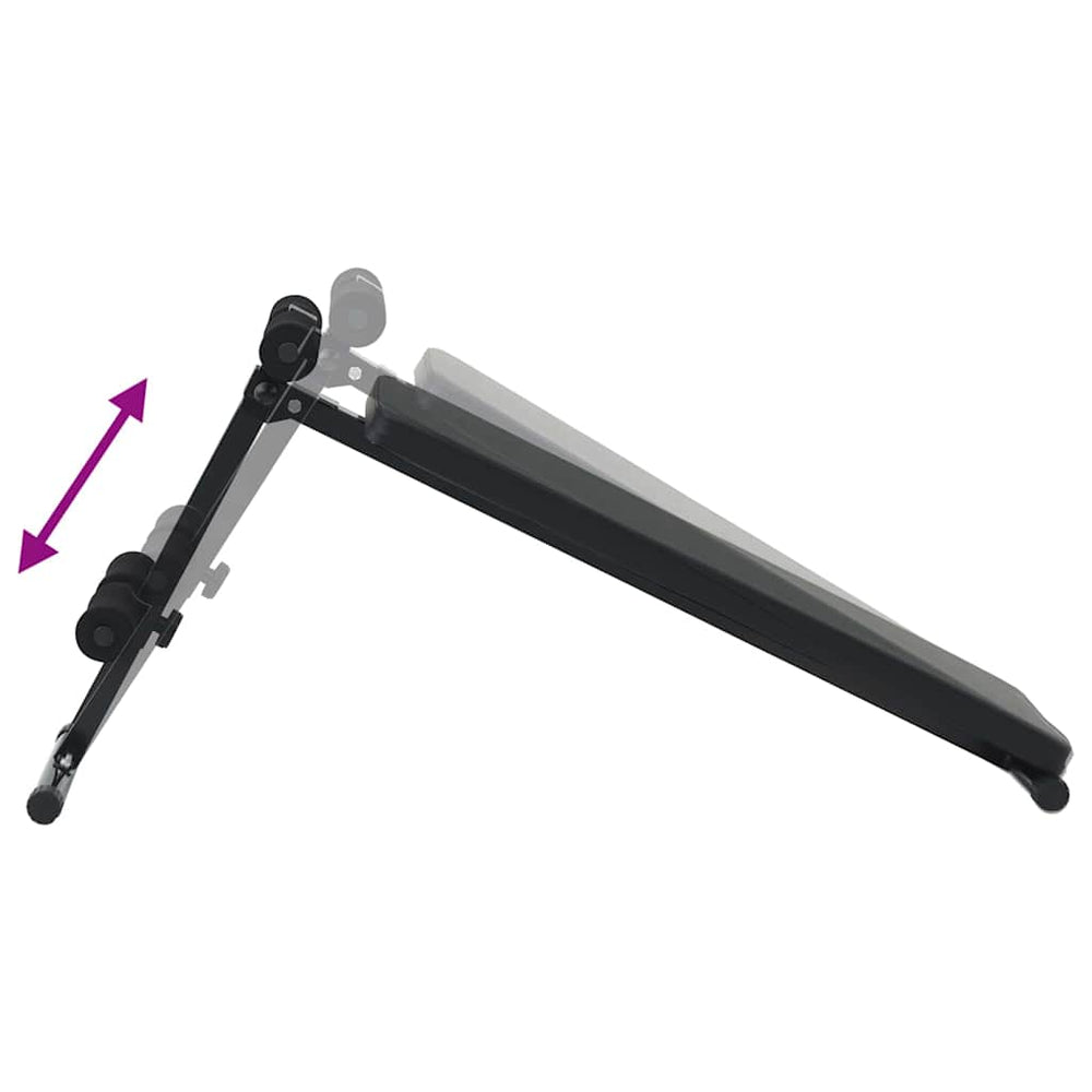 Adjustable Foldable Sit Up Bench for Home Core Workouts