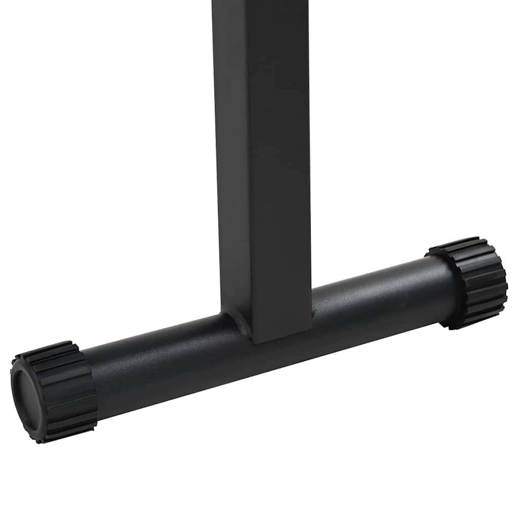 Foldable Weight Bench Folding Black 109 X 29 X 42 Cm Steel