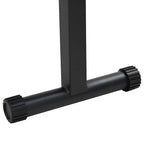 Foldable Weight Bench Folding Black 109 X 29 X 42 Cm Steel