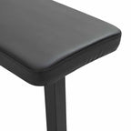 Foldable Weight Bench Folding Black 109 X 29 X 42 Cm Steel