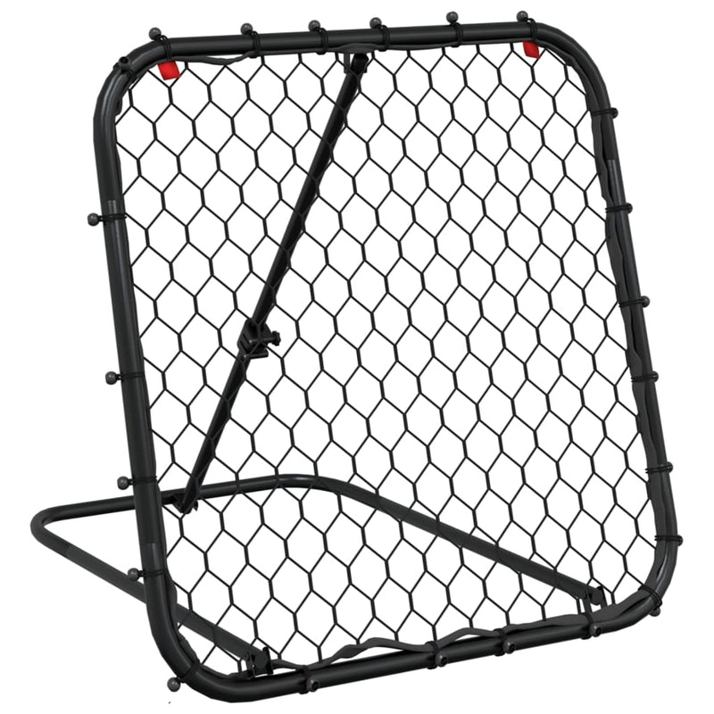 Adjustable Football Rebounder Net for Garden Training Drills – Steel Frame – 84 x 73 cm