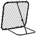 Black rebounder on a white background