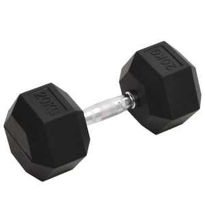 Hex Dumbbells with Secure Grip and Floor-Safe Rubber Coating