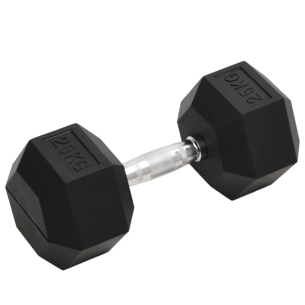 Hex Dumbbells with Secure Grip and Floor-Safe Rubber Coating