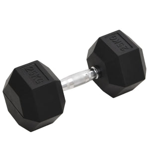 Hex Dumbbells with Secure Grip and Floor-Safe Rubber Coating