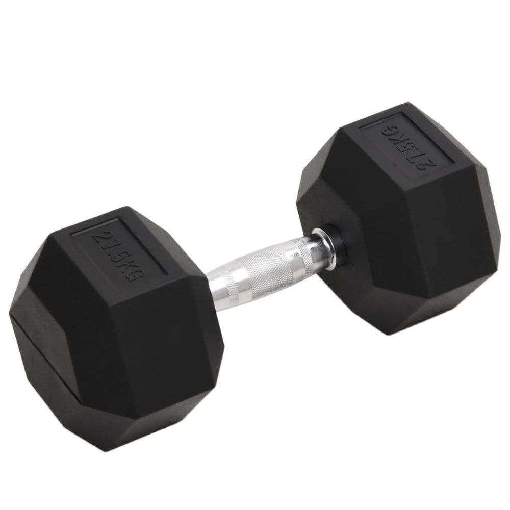 Hex Dumbbells with Secure Grip and Floor-Safe Rubber Coating