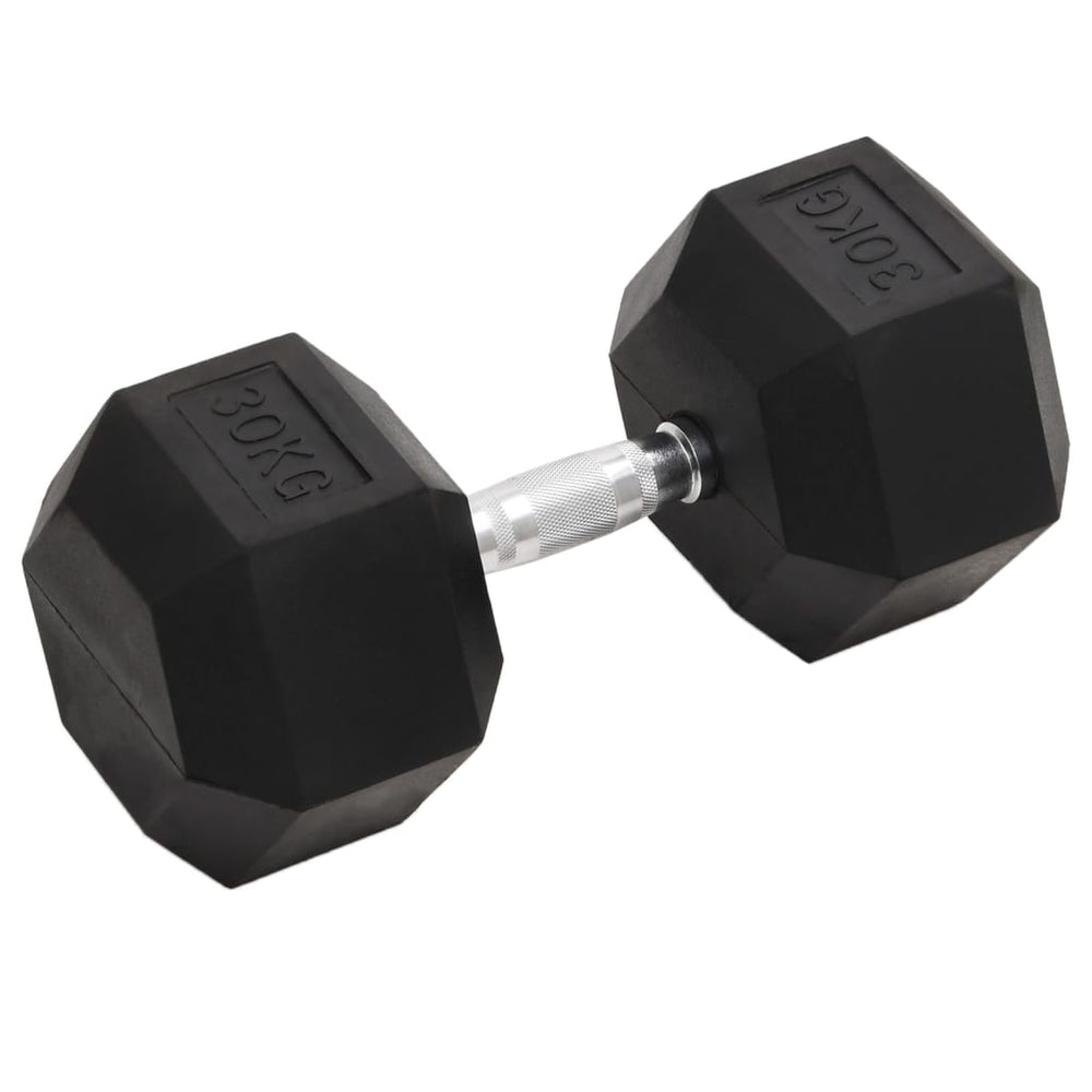 Hex Dumbbells with Secure Grip and Floor-Safe Rubber Coating