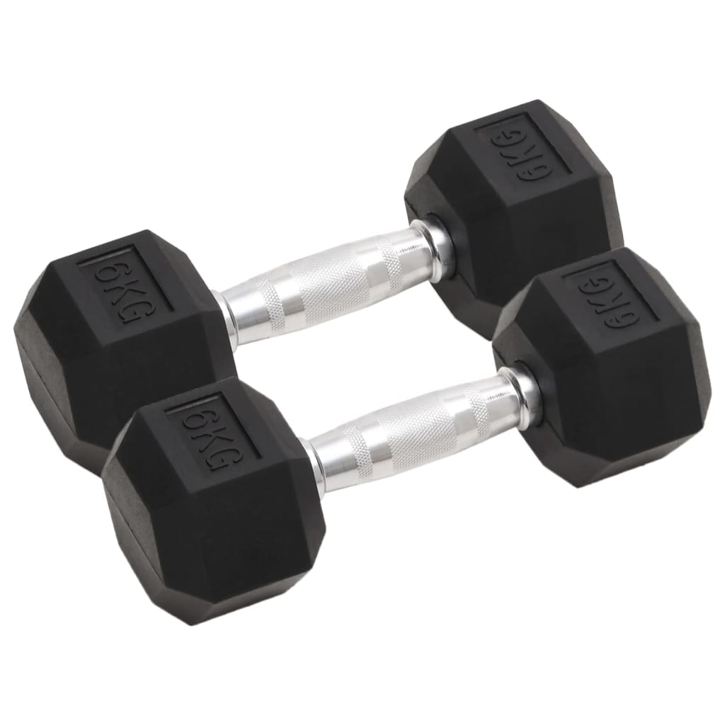 Dumbbells 2 Pcs 10 Kg Total Cast Iron