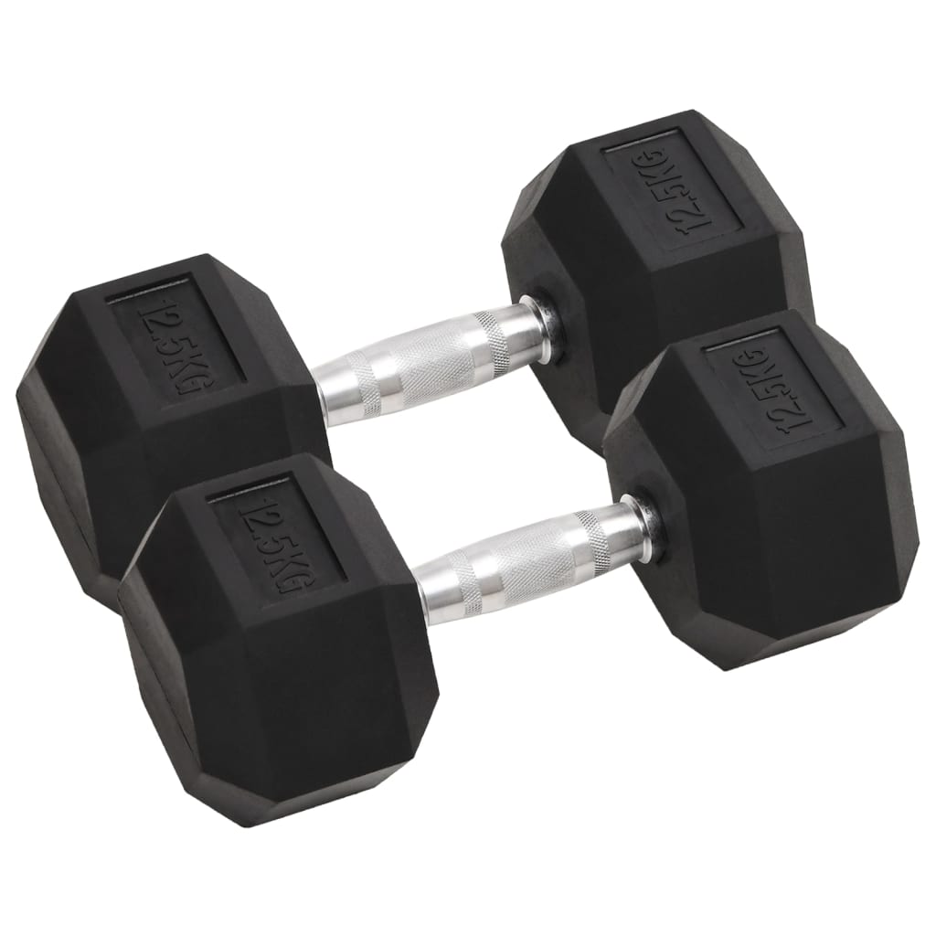 Dumbbells 2 Pcs 10 Kg Total Cast Iron