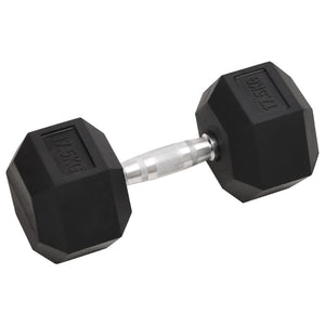 Hex Dumbbells with Secure Grip and Floor-Safe Rubber Coating