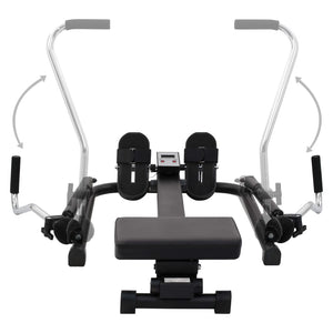 Compact Hydraulic Rowing Machine for Full-Body Home Training