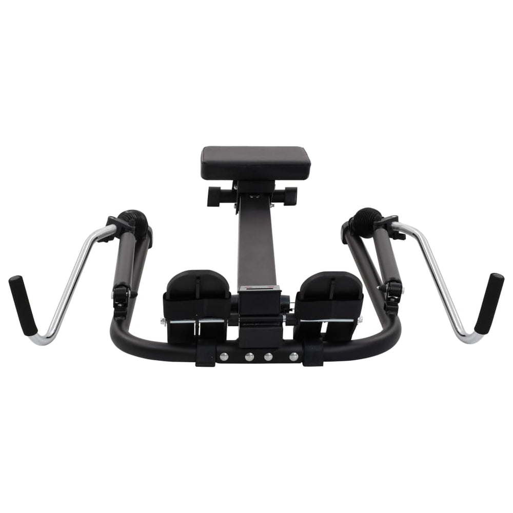 Compact Hydraulic Rowing Machine for Full-Body Home Training