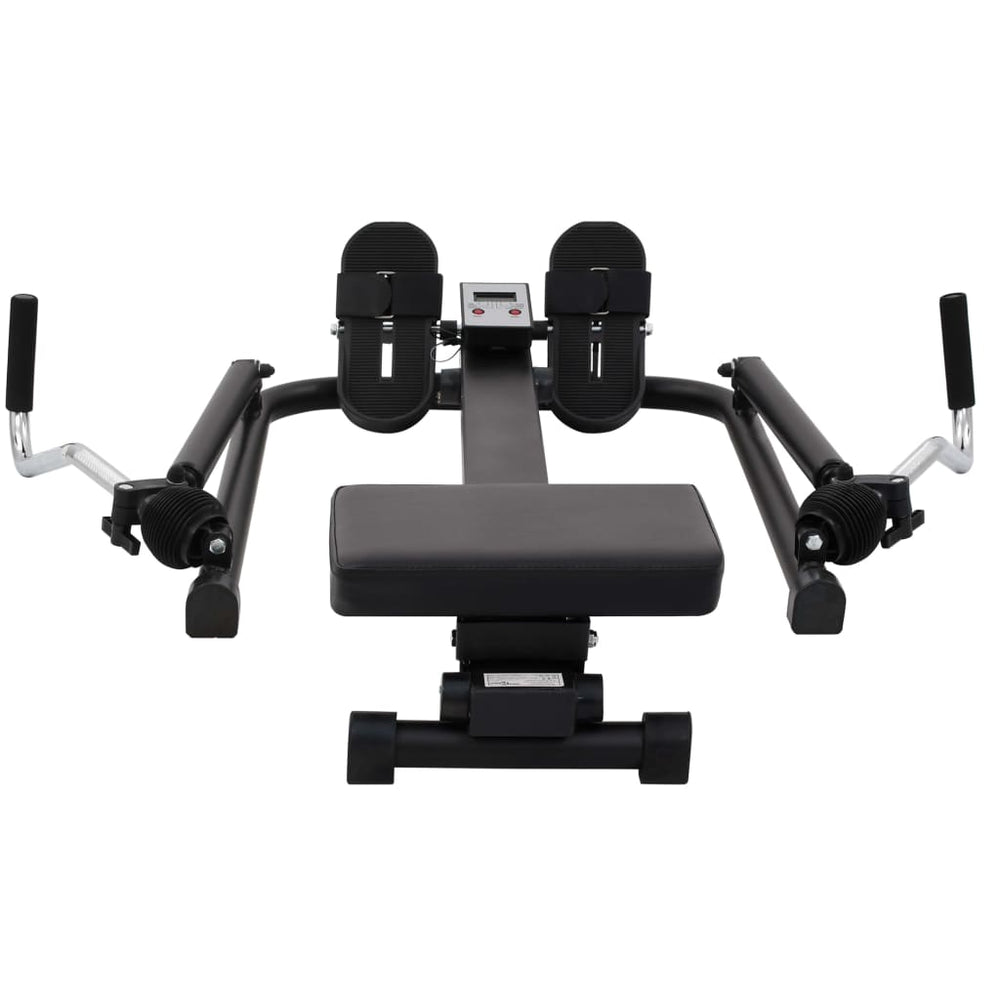 Compact Hydraulic Rowing Machine for Full-Body Home Training
