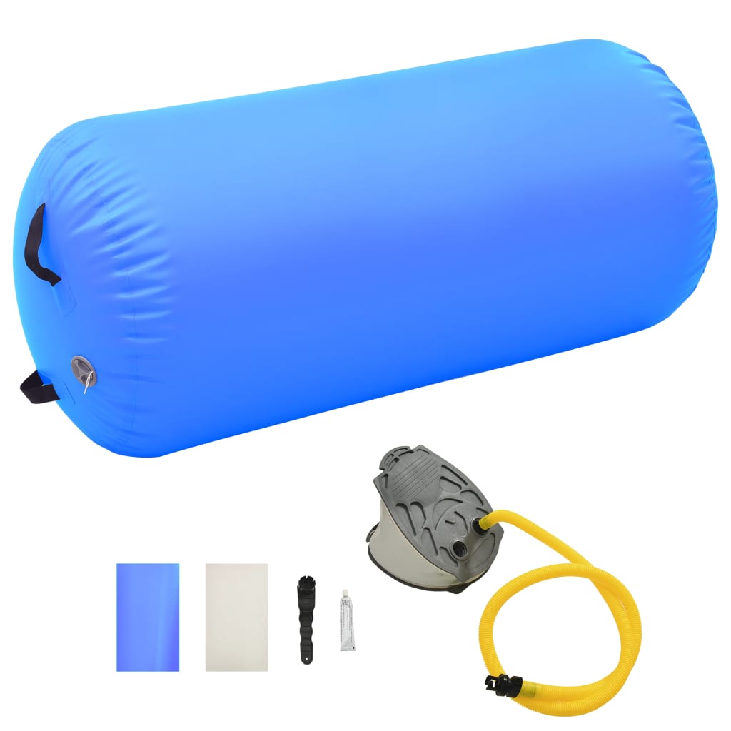 Inflatable Gymnastic Roll With Pump Pvc