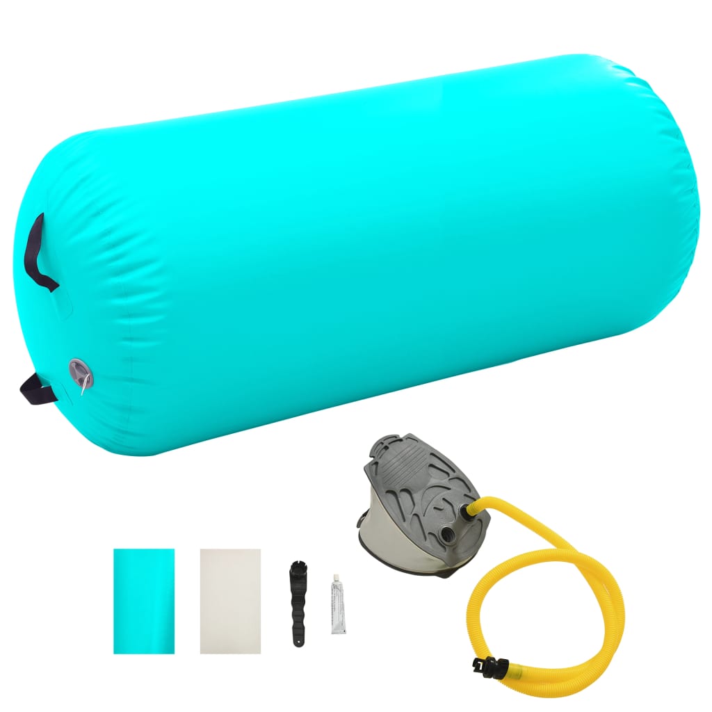 Inflatable Gymnastic Roll With Pump Pvc