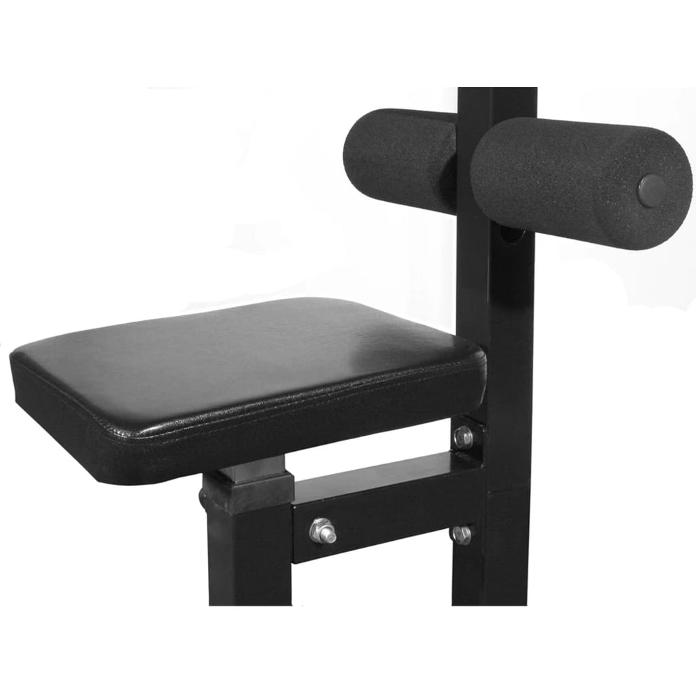 Adjustable Home Gym Station for Full-Body Strength Training