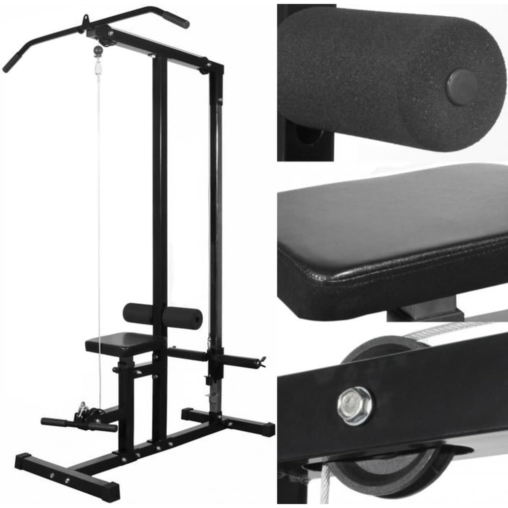 Adjustable Home Gym Station for Full-Body Strength Training