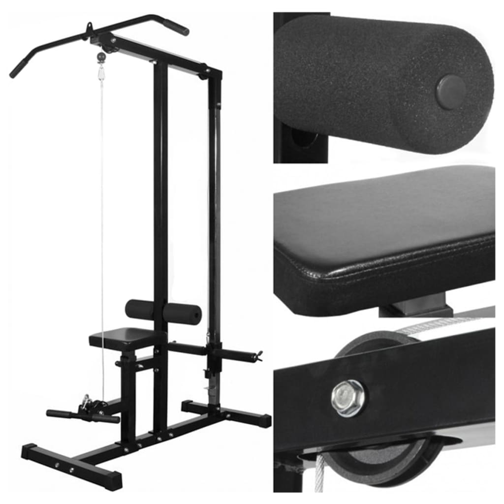 Power Tower With Barbell And Dumbbell Set 30.5 Kg