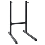 Dip Station Black 104 X 66.5 X 122 Cm Powder-Coated Steel