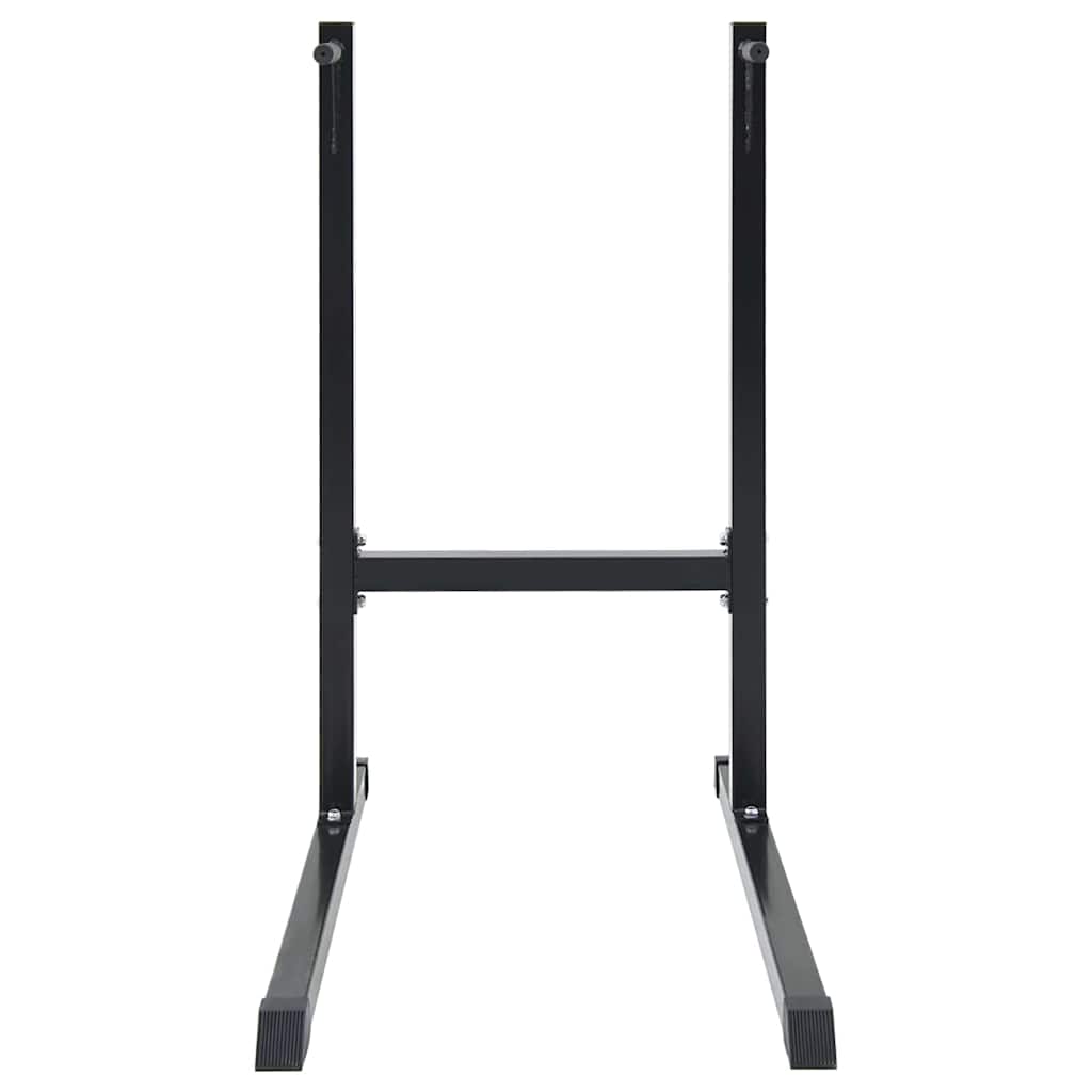 Dip Station Black 104 X 66.5 X 122 Cm Powder-Coated Steel