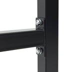 Dip Station Black 104 X 66.5 X 122 Cm Powder-Coated Steel