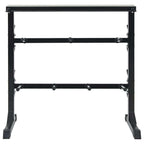 Dumbbell Rack Black 99 X 45 X 95.5 Cm Powder-Coated Steel