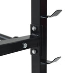 Dumbbell Rack Black 99 X 45 X 95.5 Cm Powder-Coated Steel