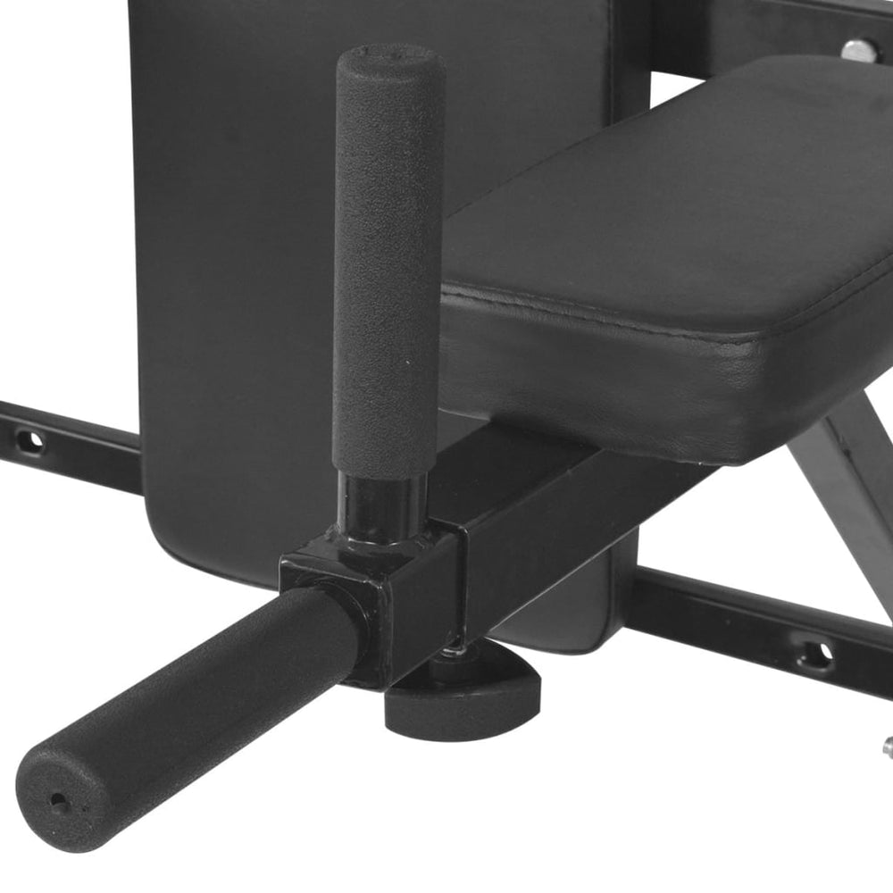 Wall-Mounted Dip Station for Home Gym Triceps, Shoulders and Core